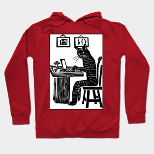 Programmer cat Hoodie